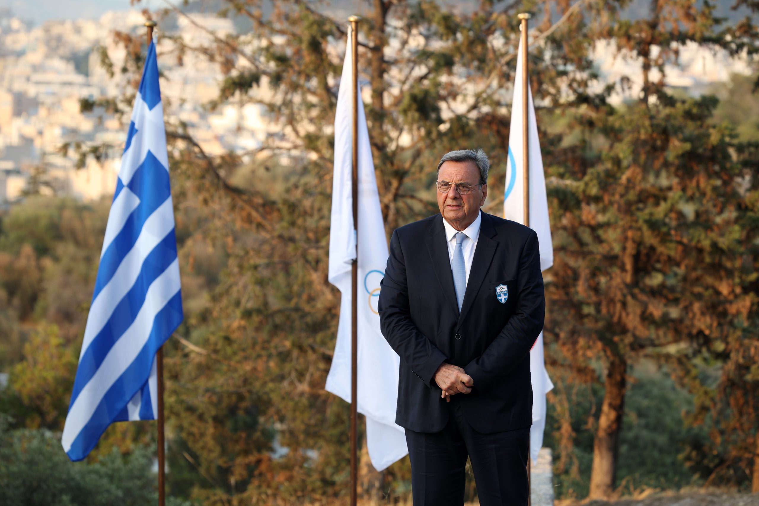 Πρόεδρος της Ελληνικής Ολυμπιακής Επιτροπής Ισίδωρος Κούβελος